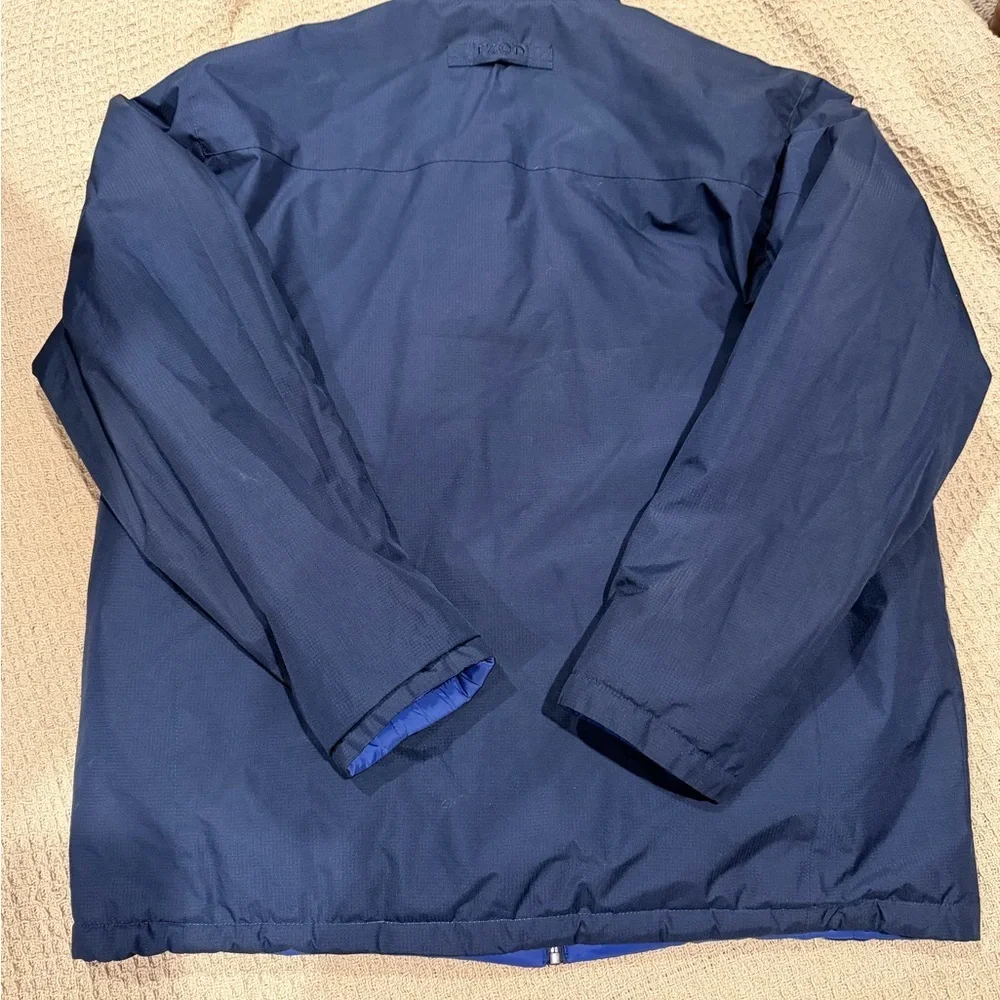 Izod Men's Dark Blue reversible Jacket